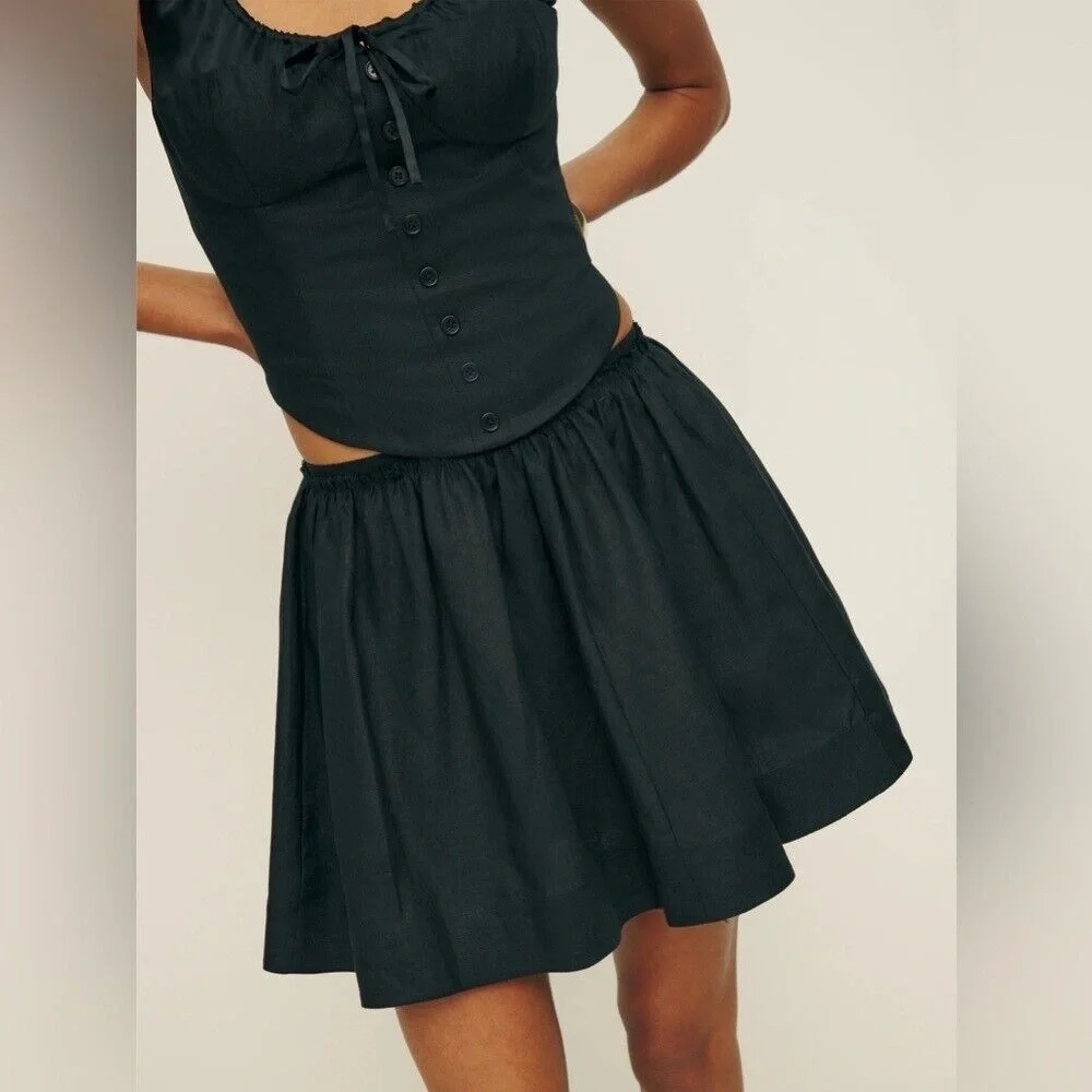Reformation Evy Linen Two Piece